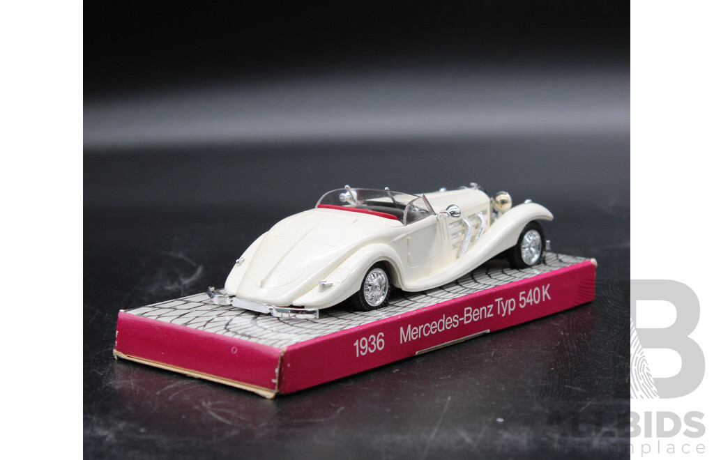 1936 Mercedes-Benz Typ 540K & 1903 Mercedes-Rennwagen Model Cars