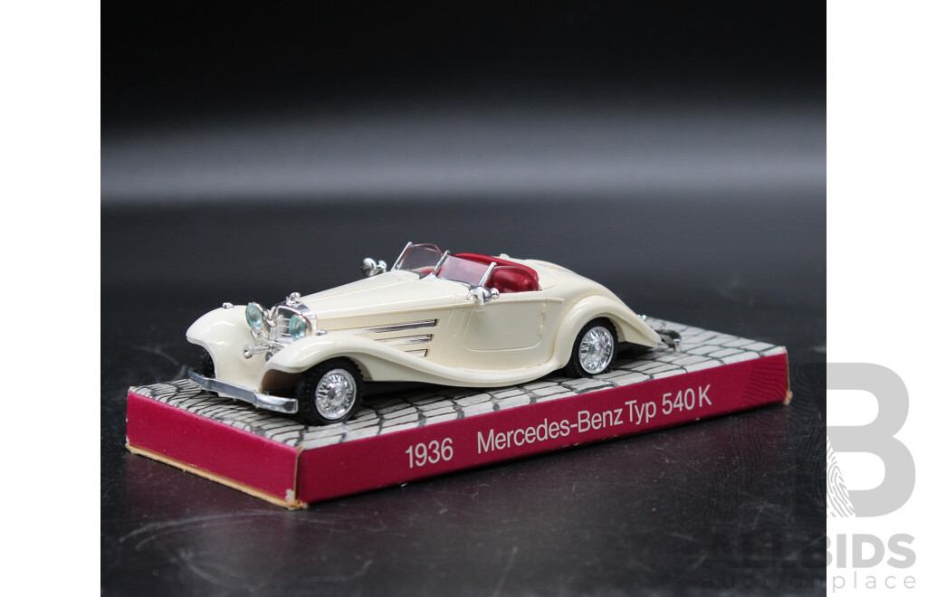 1936 Mercedes-Benz Typ 540K & 1903 Mercedes-Rennwagen Model Cars