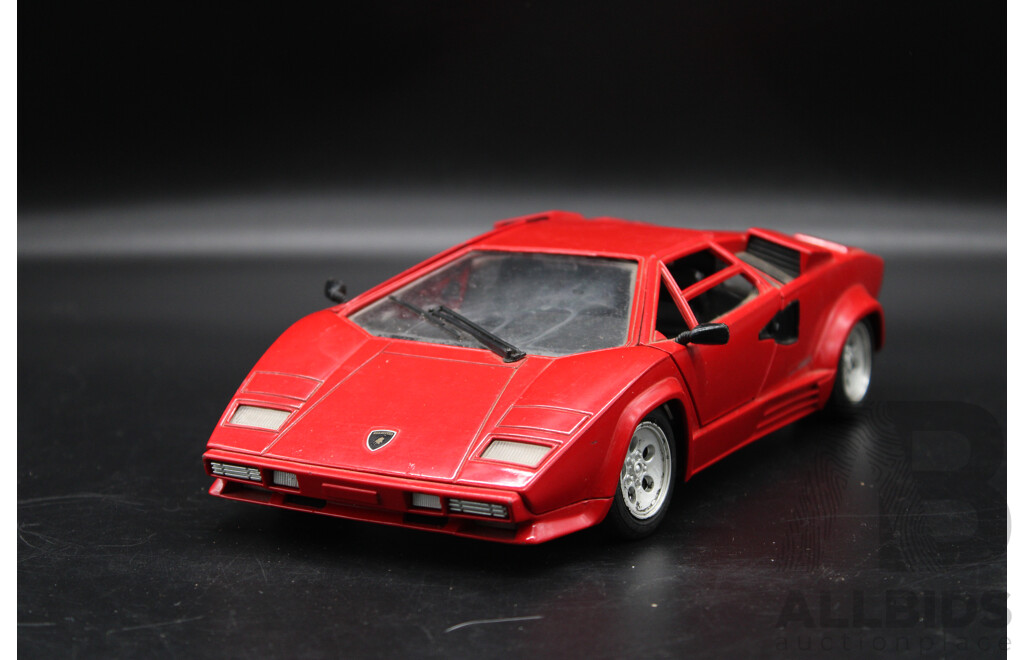POLISTIL Lamborghni Countach 5000 1:18 Model Car