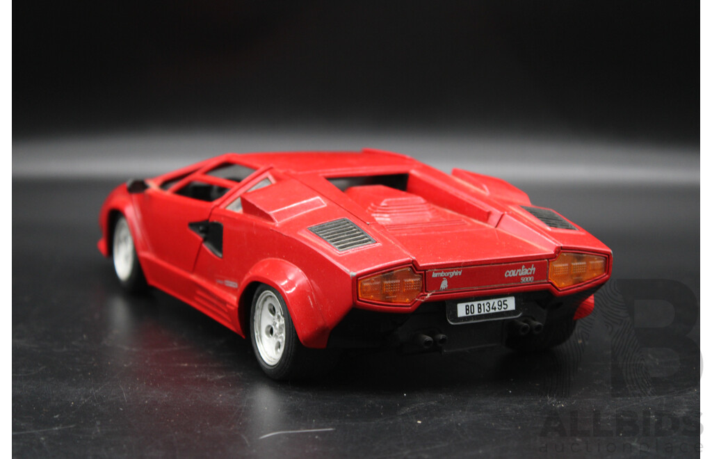 POLISTIL Lamborghni Countach 5000 1:18 Model Car
