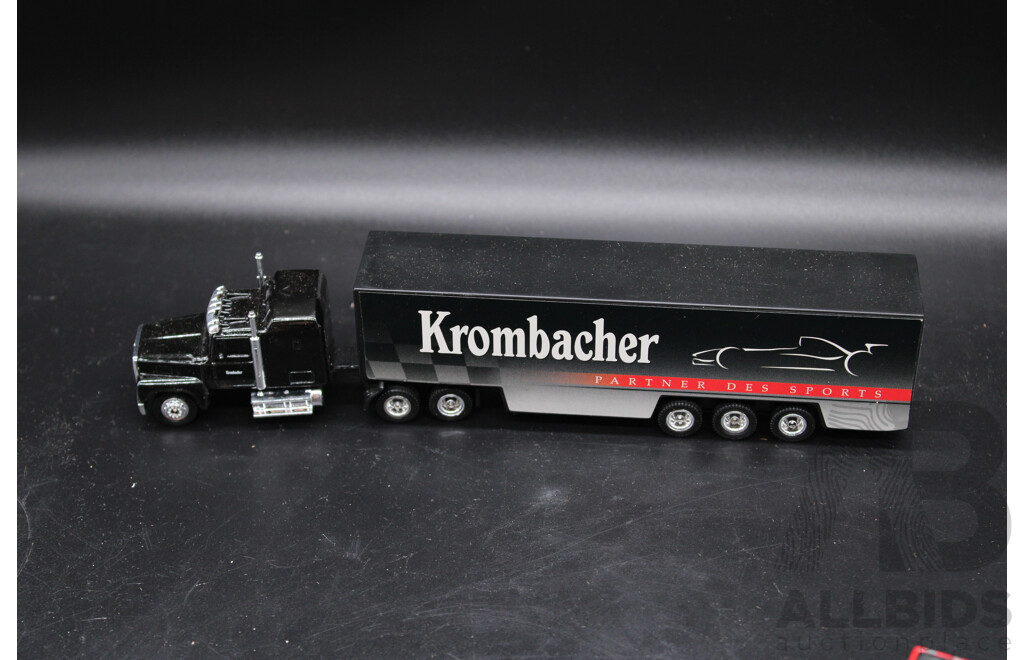 Collection of Cable Cars, Trucks, and Diecast Models