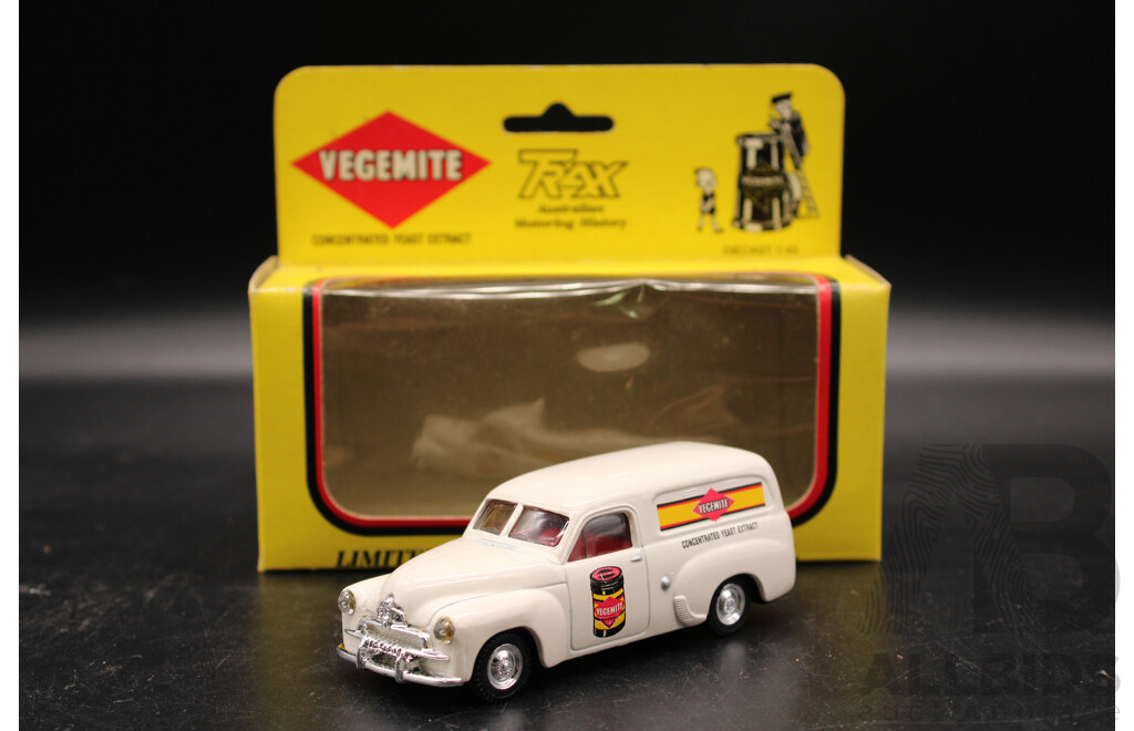 TRAX X Vegemite 1:43 Diecast Car Limited Issue - FJ Holden Van