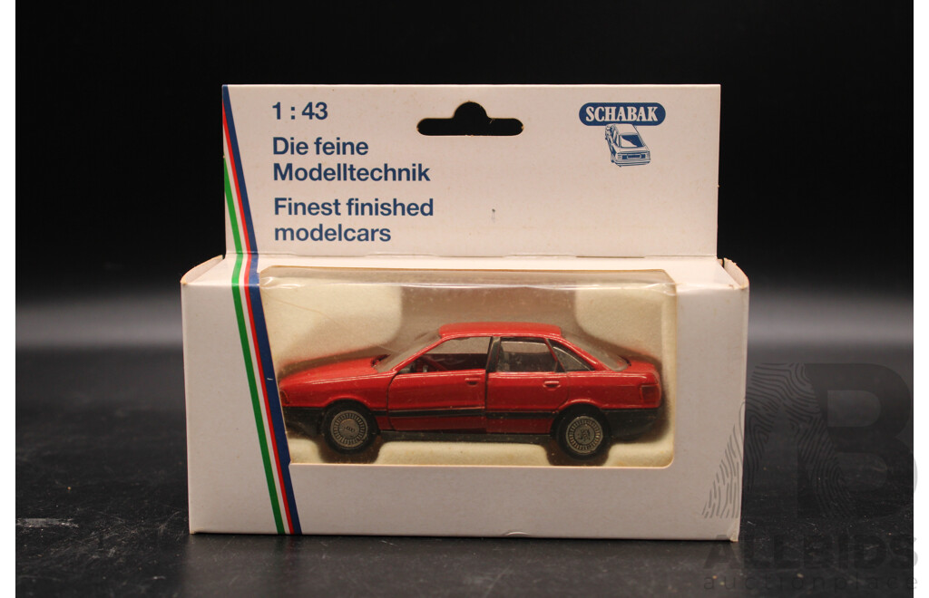 SCHABAK 1:43 Finest Finished AUDI 80 Quattro