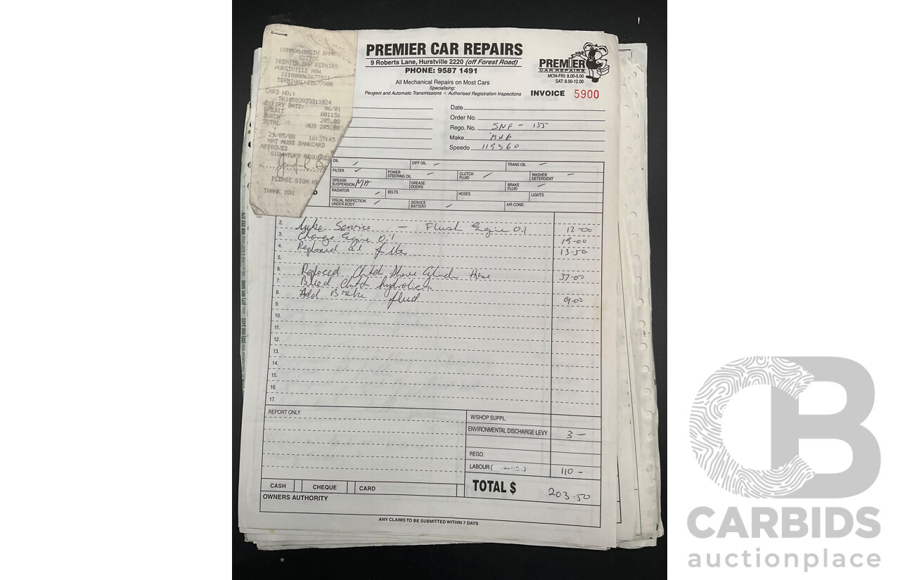 12/1992 Mazda MX-6 (4WS) 2d Coupe Vintage Red V6 2.5L