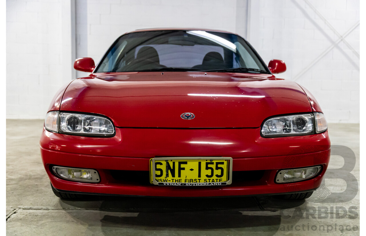 12/1992 Mazda MX-6 (4WS) 2d Coupe Vintage Red V6 2.5L
