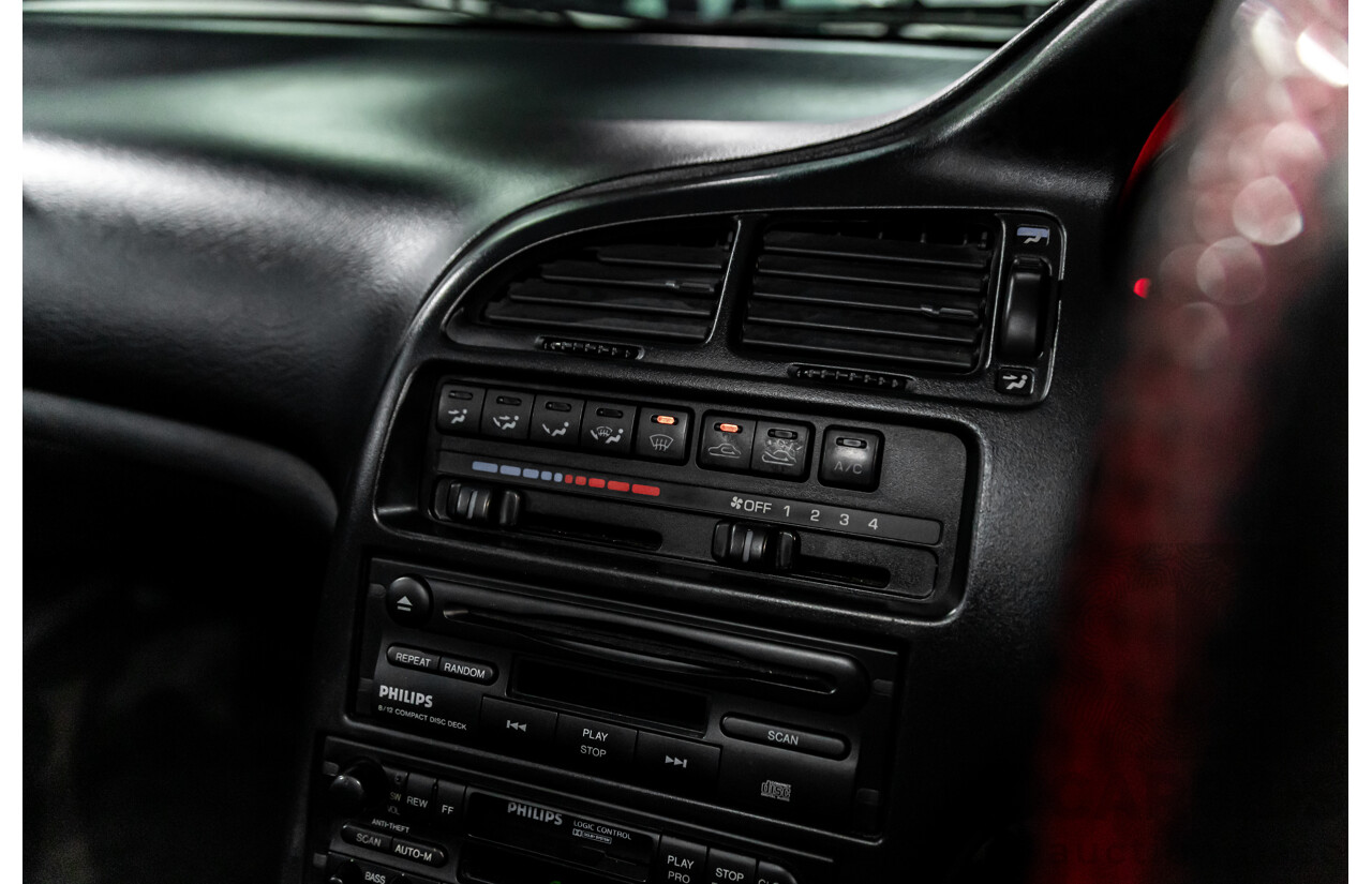 12/1992 Mazda MX-6 (4WS) 2d Coupe Vintage Red V6 2.5L