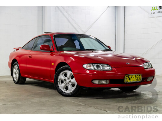 12/1992 Mazda MX-6 (4WS) 2d Coupe Vintage Red V6 2.5L