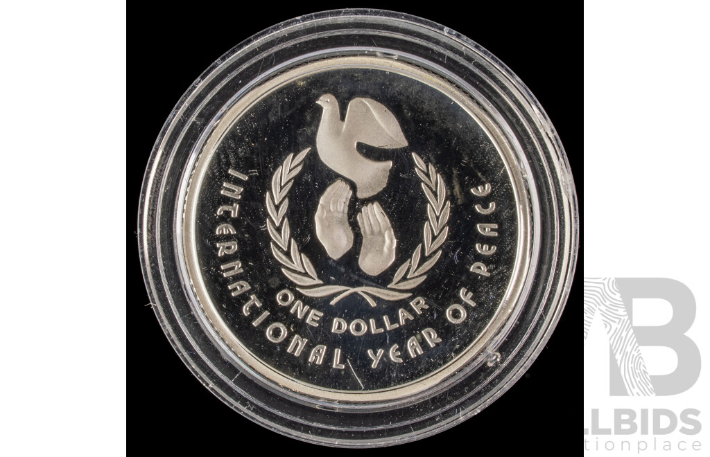 Australian 1990 Master Pieces in Silver. Total 76 Grams Sterling Silver.