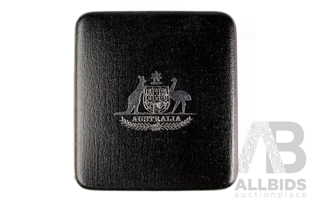 Australian 1995 $1 Sterling Silver PROOF Coin. Waltzing Matilda.