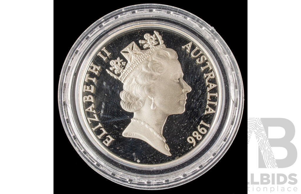 Australian 1986 $10 Silver PROOF Coin, State Series Sth Aus. 