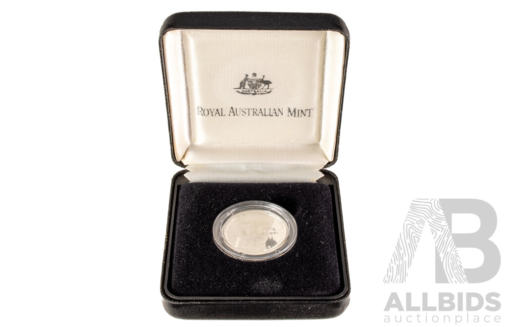 Australian 1996 $1 Silver PROOF Coin. Henry Parkes