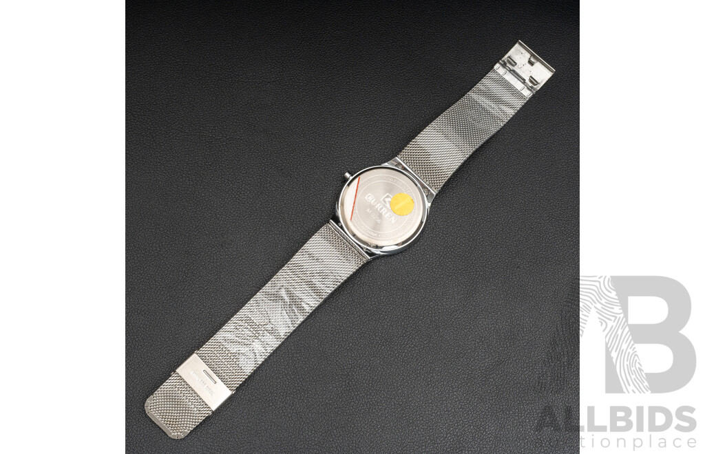 Men's Curren Stainless Steel Dress Watch