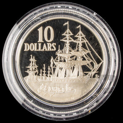 Australian 1988 $10 Silver PROOF Coin, Australia Bi Centennial.