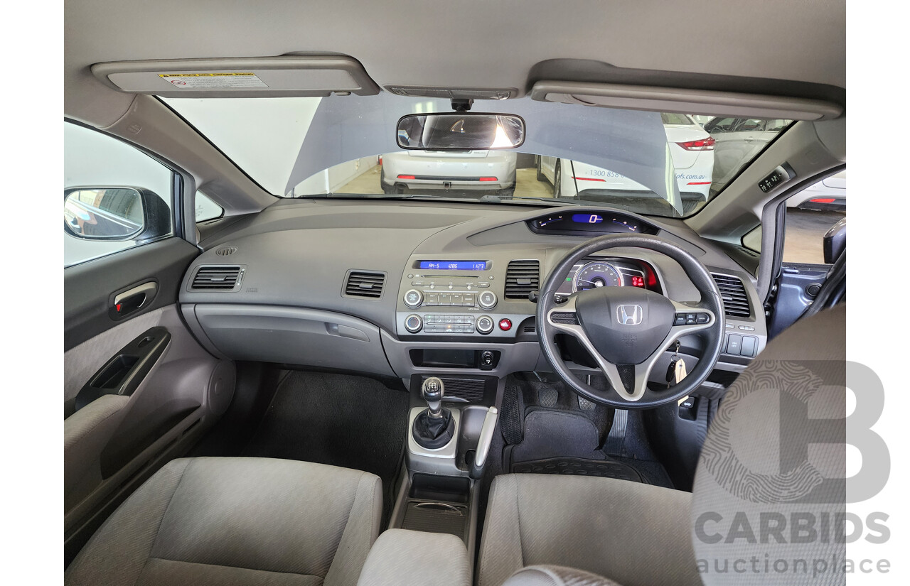 10/2010 Honda Civic Limited Edition MY10 4d Sedan Grey 1.8L