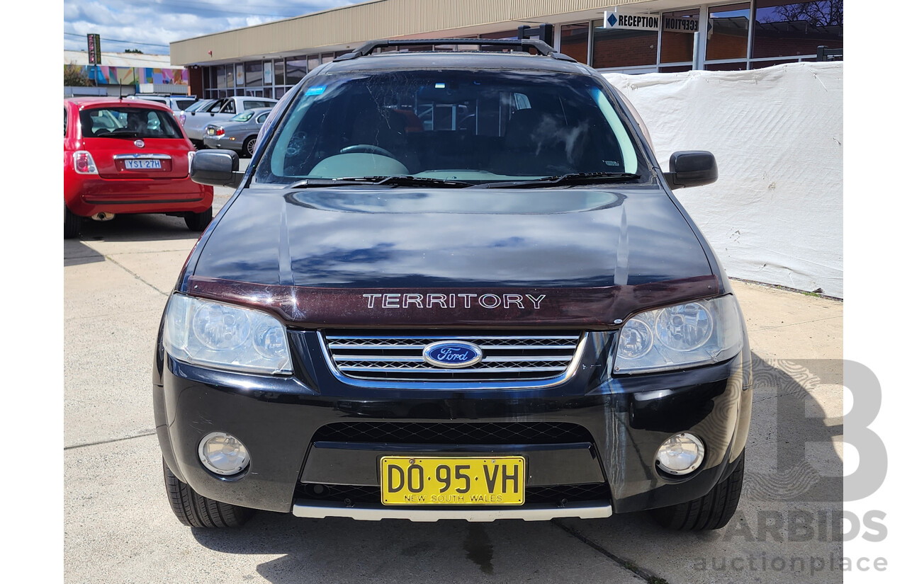 5/2006 Ford Territory GHIA (4x4) SY 4d Wagon Black 4.0L
