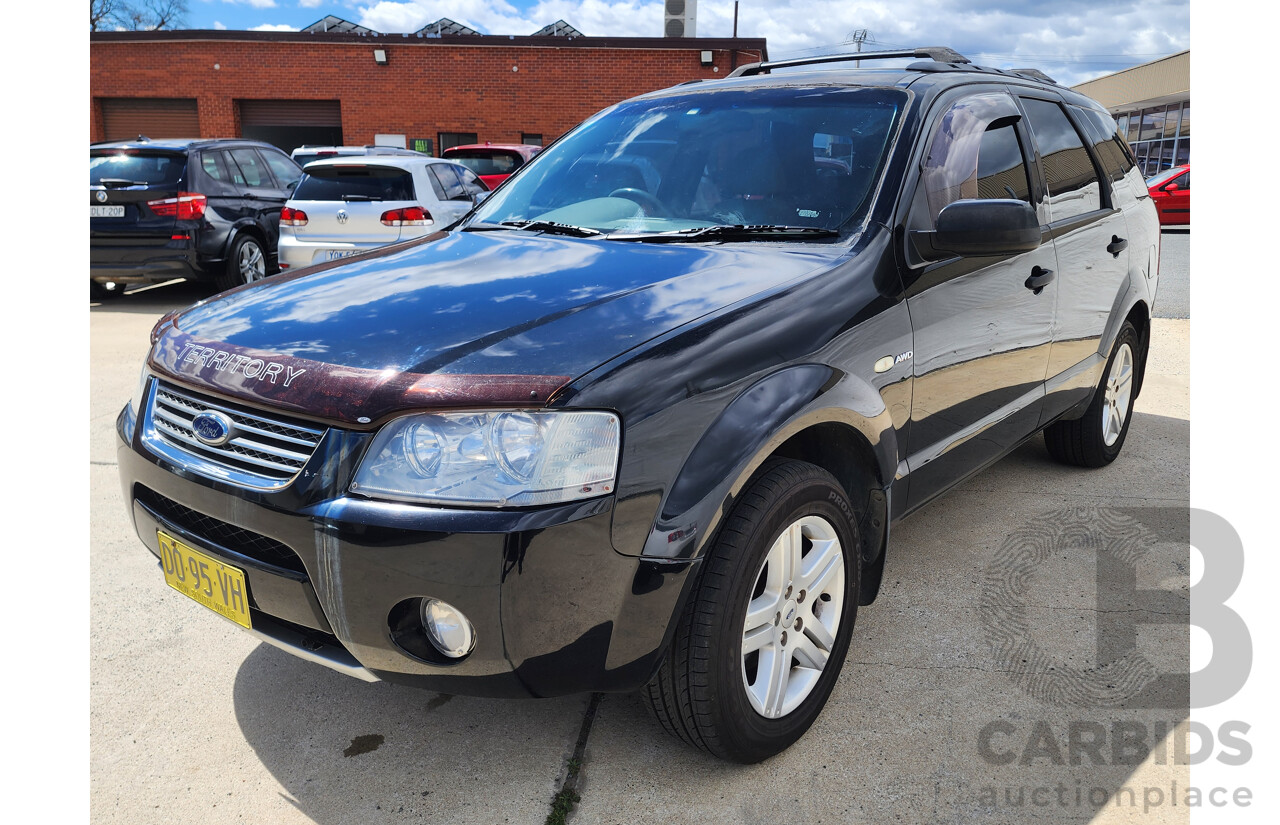 5/2006 Ford Territory GHIA (4x4) SY 4d Wagon Black 4.0L