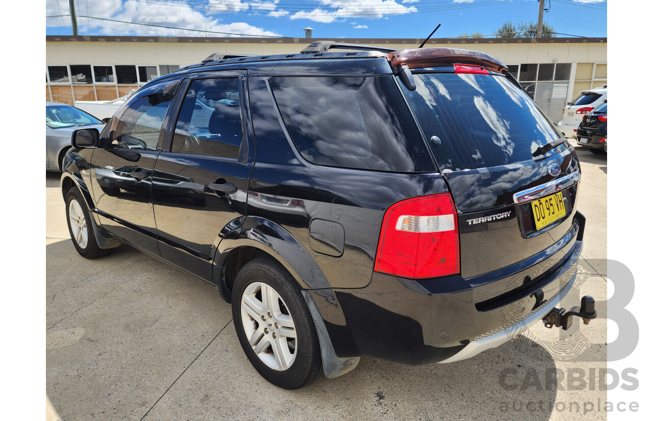 5/2006 Ford Territory GHIA (4x4) SY 4d Wagon Black 4.0L