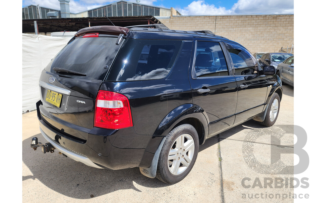 5/2006 Ford Territory GHIA (4x4) SY 4d Wagon Black 4.0L