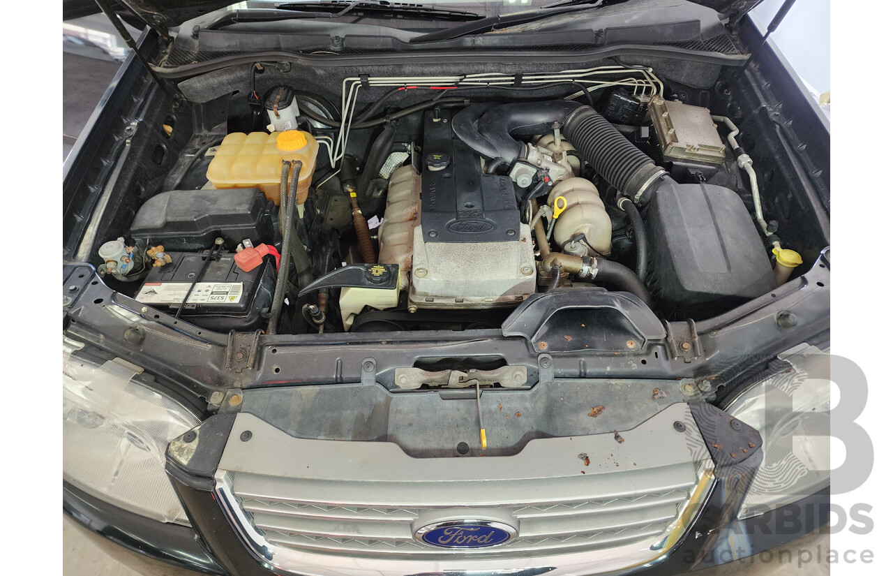 5/2006 Ford Territory GHIA (4x4) SY 4d Wagon Black 4.0L