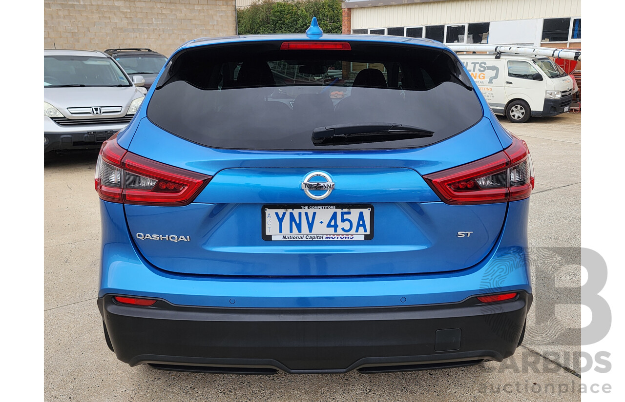 4/2019 Nissan Qashqai ST (4x2) J11 4d Wagon Blue 2.0L