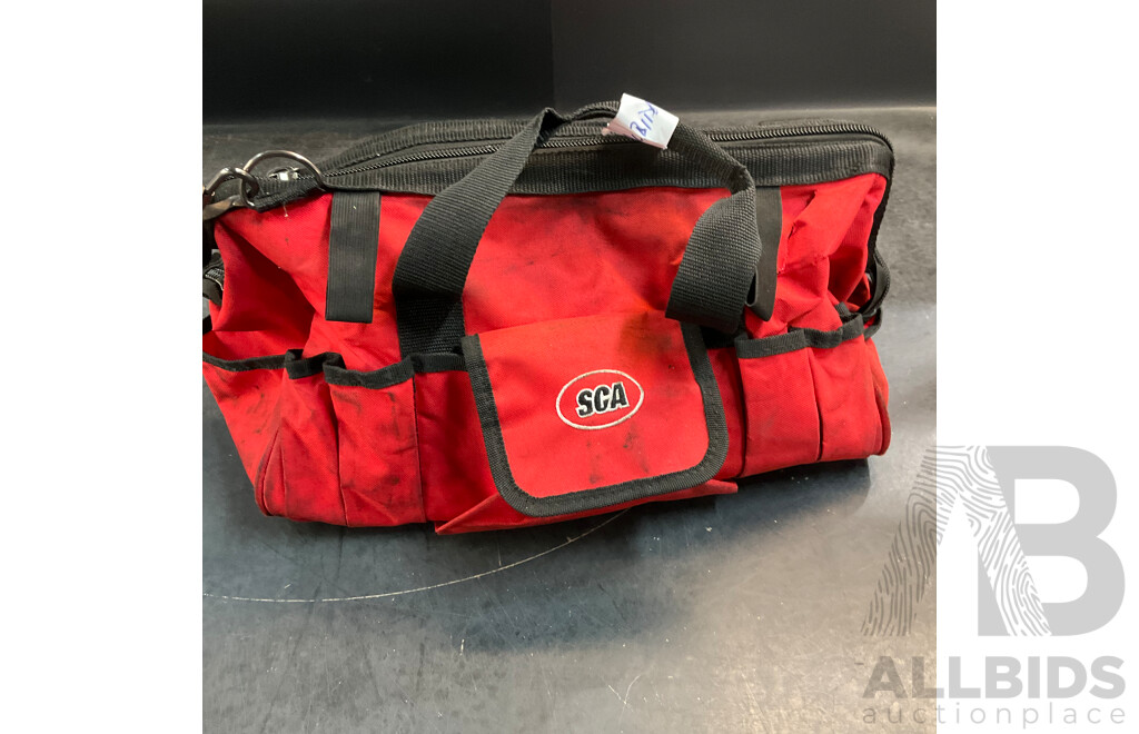 Assorted Hand Tools in SCA Bag