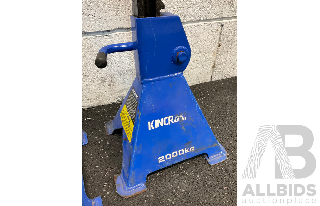 Pair of KINCROME Ratchet Jack Stand