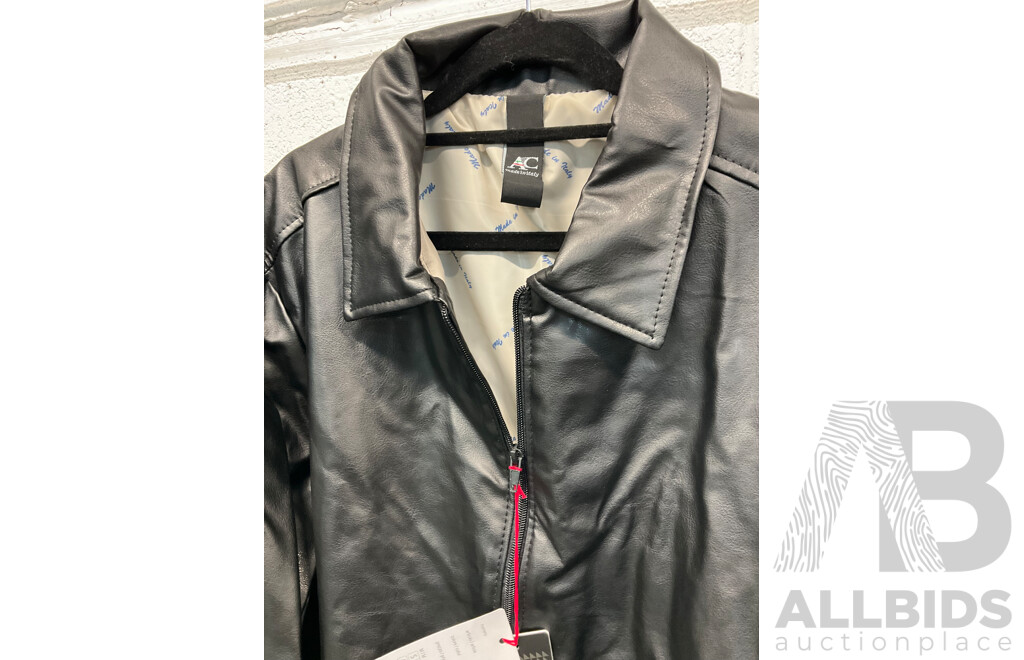 Mens Jacket Black XL (2x) XXL (2x)  and Beige XXL (x1) - Lot of 5