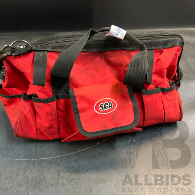 Assorted Hand Tools in SCA Bag