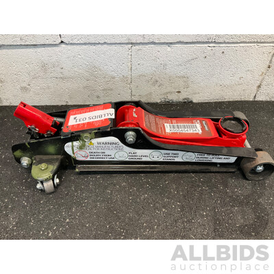 ToolPRO 1600kg Low Profile Hydraulic Trolley Jack
