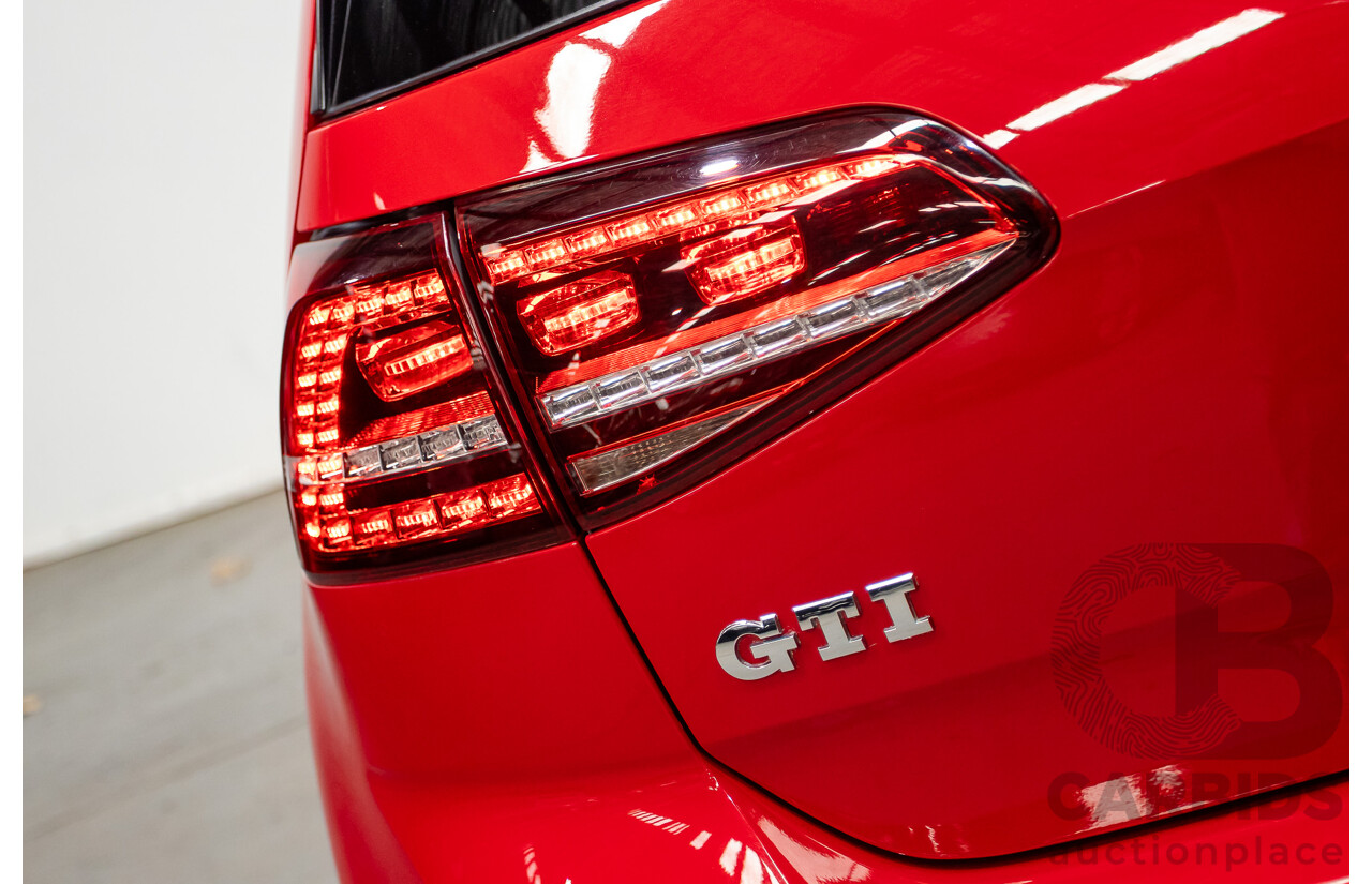 3/2014 Volkswagen Golf GTi AU MY14 5d Hatchback Tornado Red Turbo 2.0L