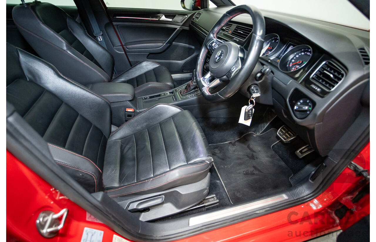 3/2014 Volkswagen Golf GTi AU MY14 5d Hatchback Tornado Red Turbo 2.0L
