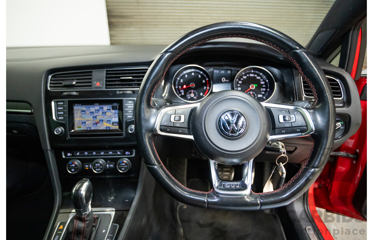 3/2014 Volkswagen Golf GTi AU MY14 5d Hatchback Tornado Red Turbo 2.0L