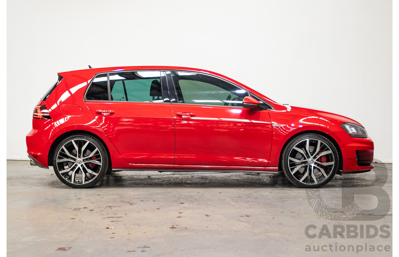 3/2014 Volkswagen Golf GTi AU MY14 5d Hatchback Tornado Red Turbo 2.0L