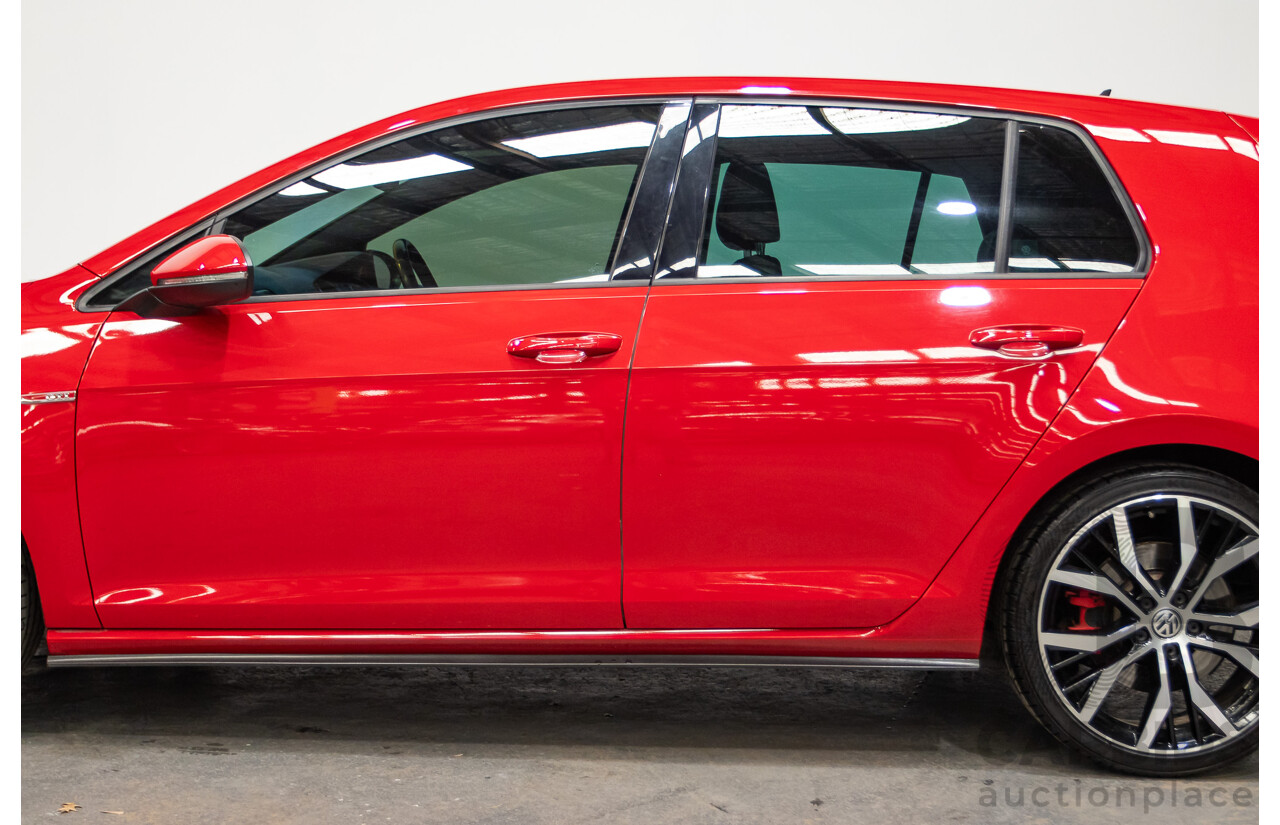 3/2014 Volkswagen Golf GTi AU MY14 5d Hatchback Tornado Red Turbo 2.0L