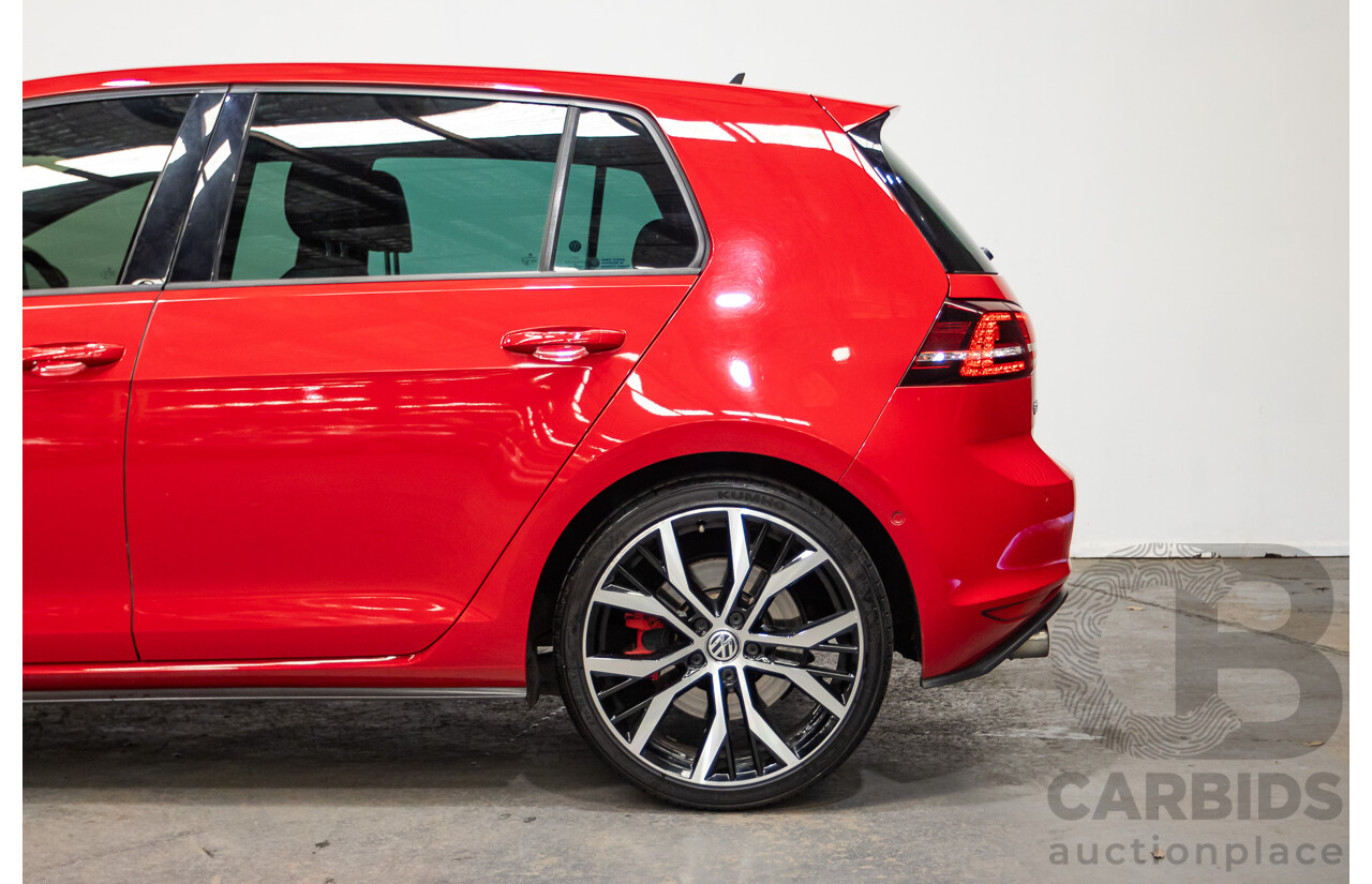 3/2014 Volkswagen Golf GTi AU MY14 5d Hatchback Tornado Red Turbo 2.0L