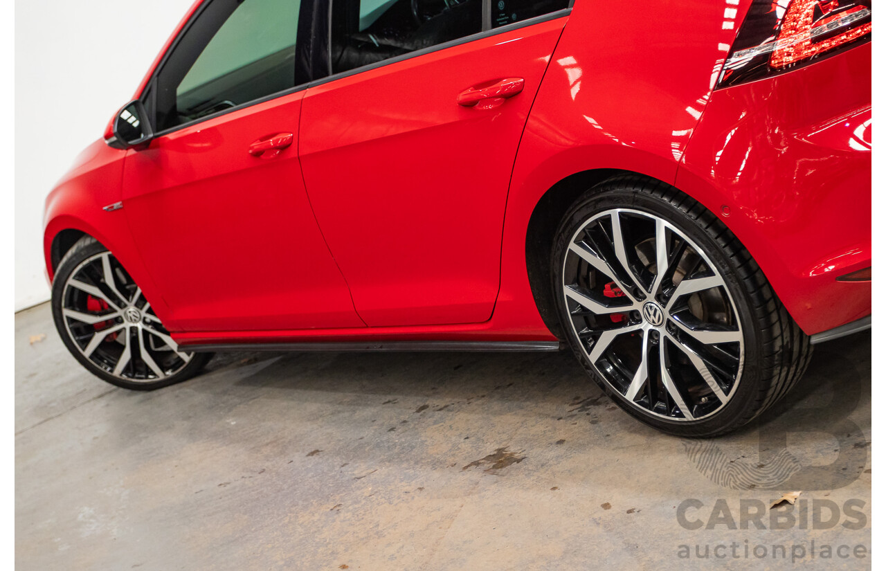 3/2014 Volkswagen Golf GTi AU MY14 5d Hatchback Tornado Red Turbo 2.0L