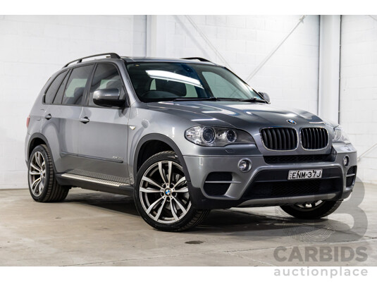 4/2012 BMW X5 xDrive30d E70 MY12 Upgrade 4d Wagon Space Grey Metallic Turbo Diesel 3.0L