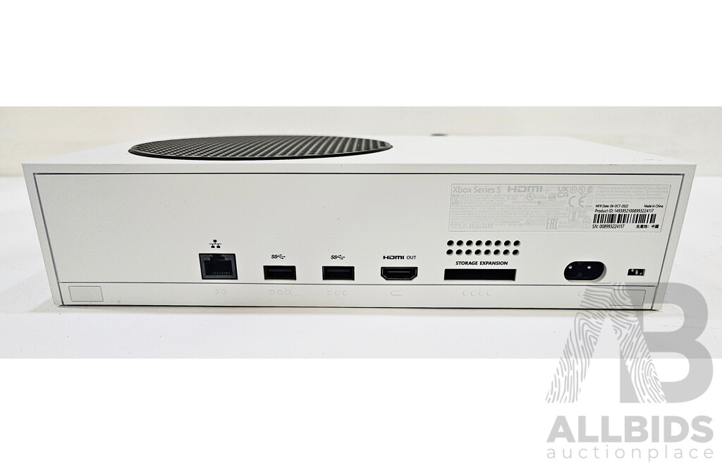 Microsoft Xbox Series S Video Game Console