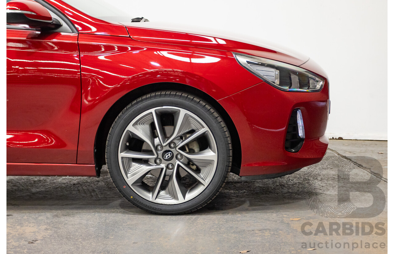 03/2018 Hyundai i30 ACTIVE (FWD) PD 4D Hatchback Fiery Red Mica 2.0L