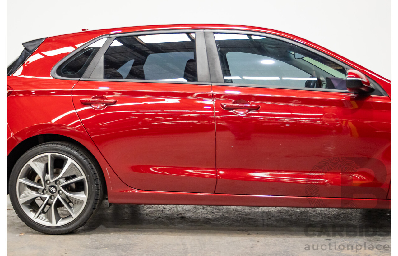 03/2018 Hyundai i30 ACTIVE (FWD) PD 4D Hatchback Fiery Red Mica 2.0L
