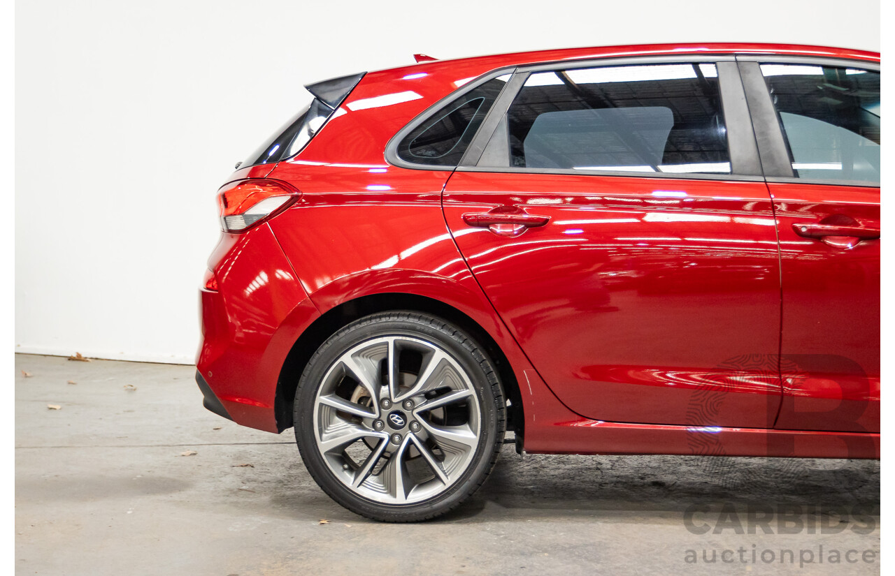 03/2018 Hyundai i30 ACTIVE (FWD) PD 4D Hatchback Fiery Red Mica 2.0L