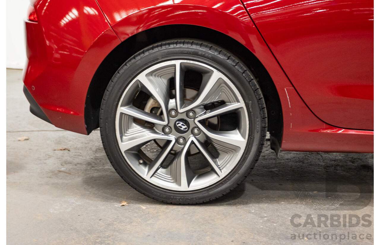 03/2018 Hyundai i30 ACTIVE (FWD) PD 4D Hatchback Fiery Red Mica 2.0L