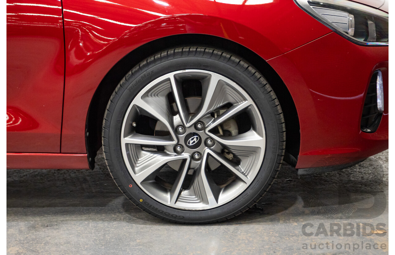 03/2018 Hyundai i30 ACTIVE (FWD) PD 4D Hatchback Fiery Red Mica 2.0L