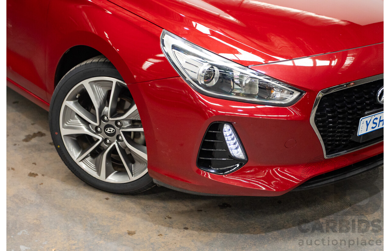 03/2018 Hyundai i30 ACTIVE (FWD) PD 4D Hatchback Fiery Red Mica 2.0L