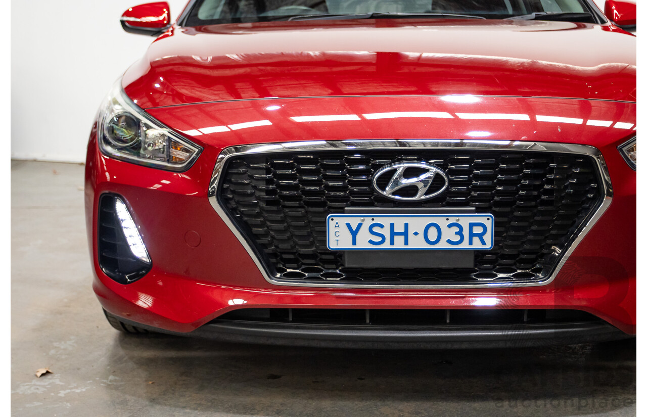 03/2018 Hyundai i30 ACTIVE (FWD) PD 4D Hatchback Fiery Red Mica 2.0L