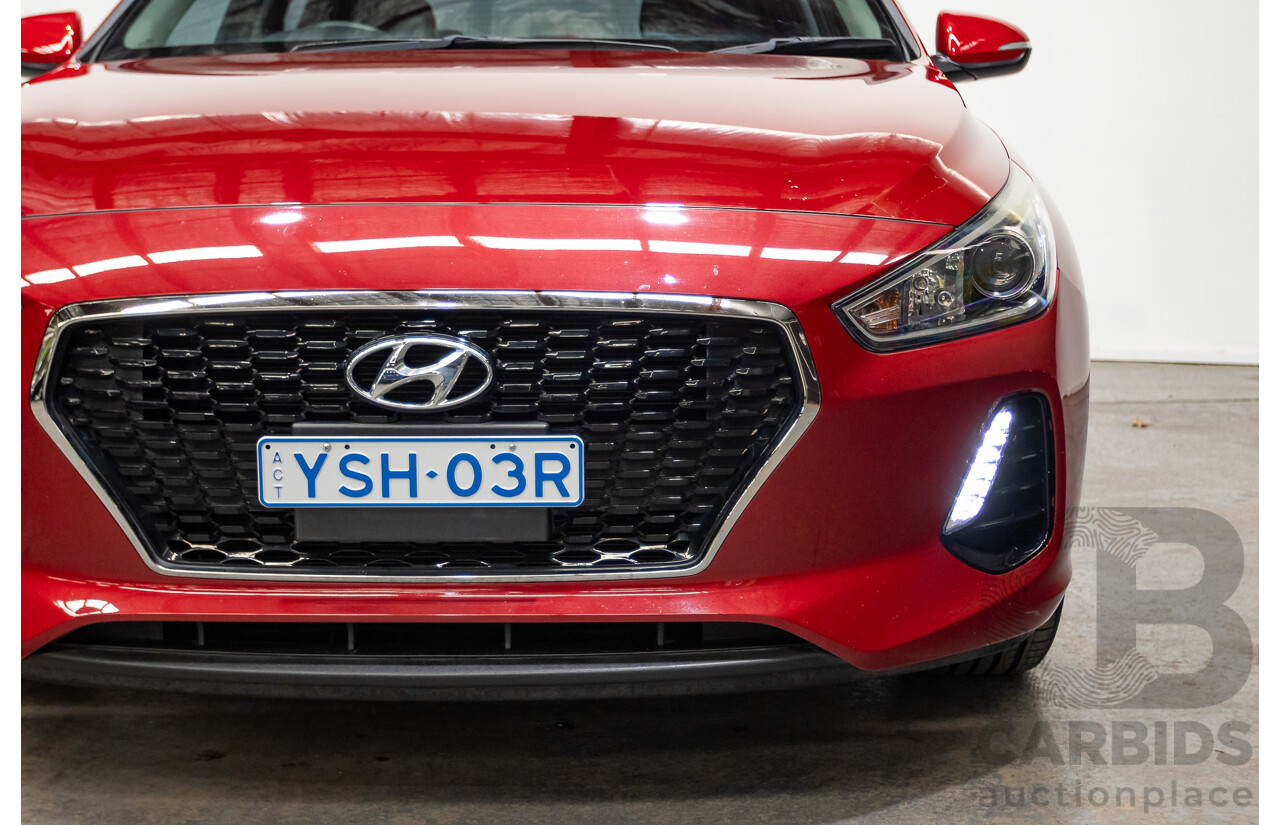 03/2018 Hyundai i30 ACTIVE (FWD) PD 4D Hatchback Fiery Red Mica 2.0L