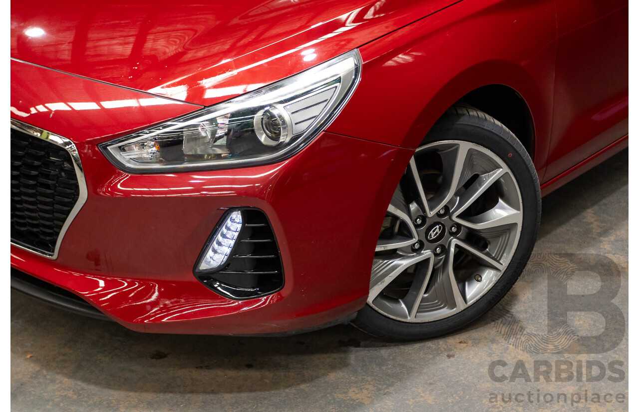 03/2018 Hyundai i30 ACTIVE (FWD) PD 4D Hatchback Fiery Red Mica 2.0L