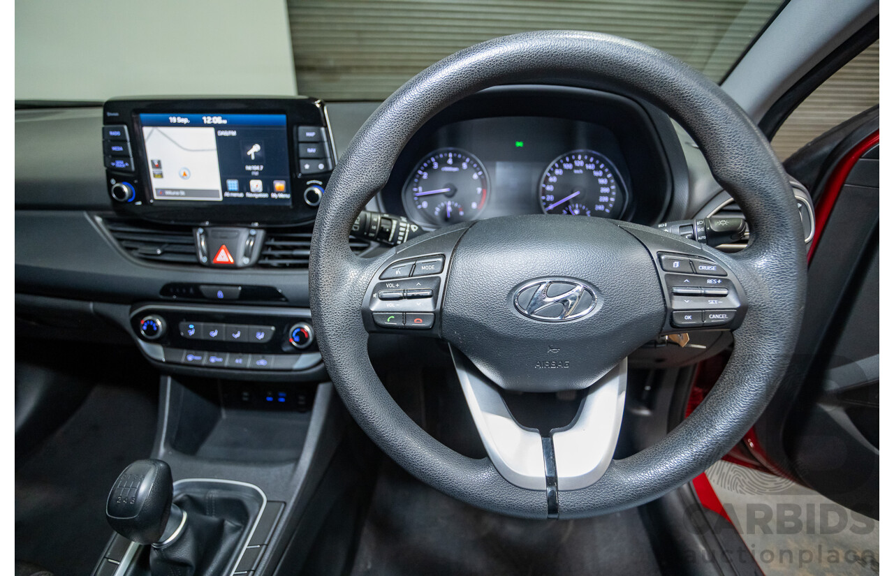 03/2018 Hyundai i30 ACTIVE (FWD) PD 4D Hatchback Fiery Red Mica 2.0L