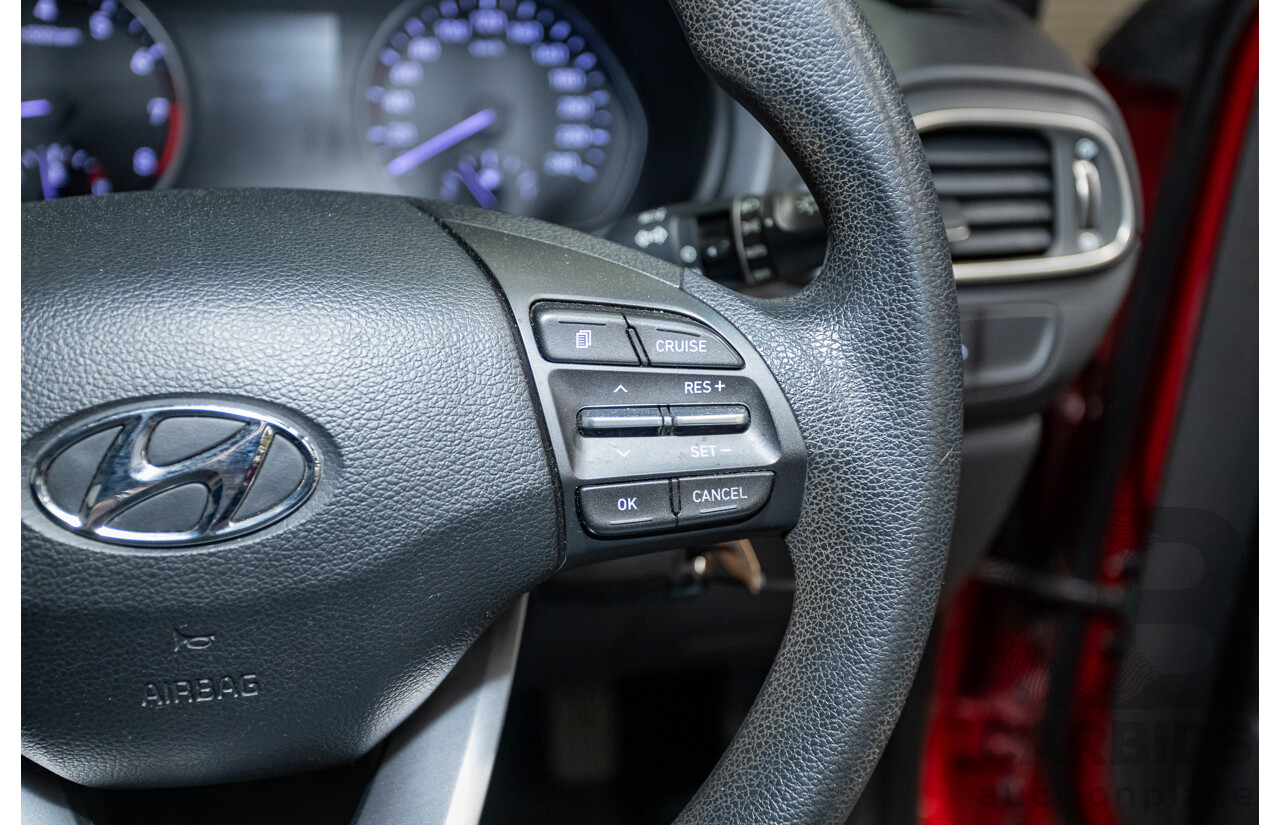 03/2018 Hyundai i30 ACTIVE (FWD) PD 4D Hatchback Fiery Red Mica 2.0L