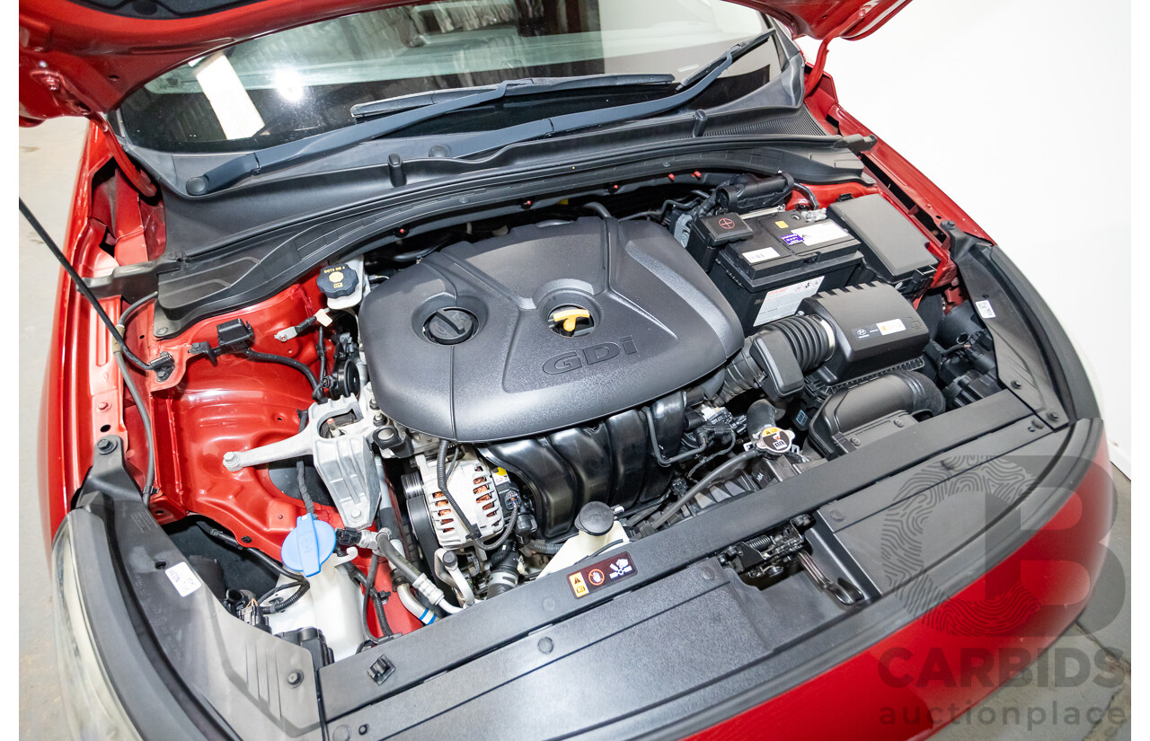 03/2018 Hyundai i30 ACTIVE (FWD) PD 4D Hatchback Fiery Red Mica 2.0L